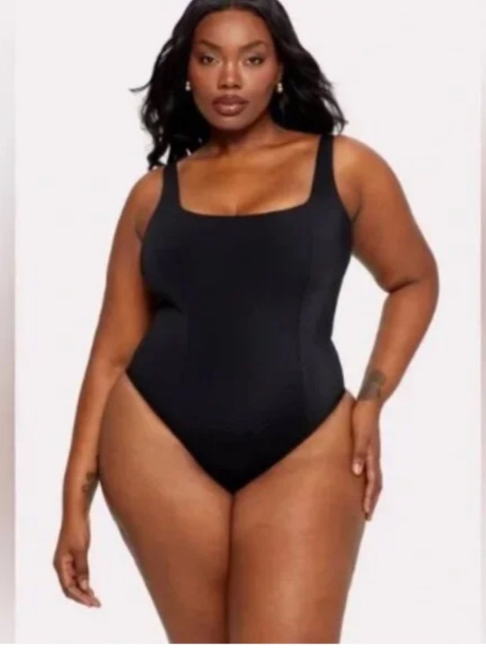 YITTY Shaping Swin Waist Cinching One Piece in Iconic Black Size 4x